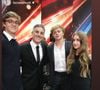Durante a premiação, Luciano Huck contou com a presença dos filhos Joaquim, Benício e Eva, mas não teve Angélica presente