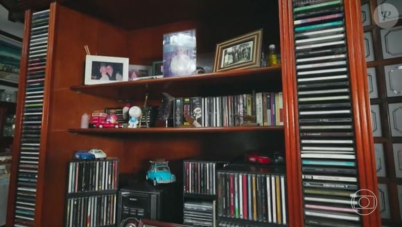 O ator Ary Fontoura é um colecionador de CDs e DVDs: deste último item, ele tem mais de 7 mil em casa