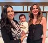 A influenciadora Nane Reborn participou do programa Superpop ao lado de Luciana Gimenez e celebrou o momento nas redes
