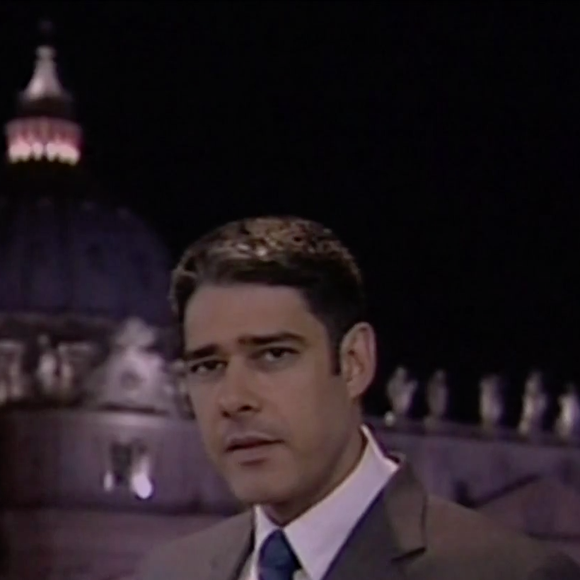 Há quem não se lembre, mas William Bonner cobriu até mesmo o conclave do Papa Bento XIV, em 2005