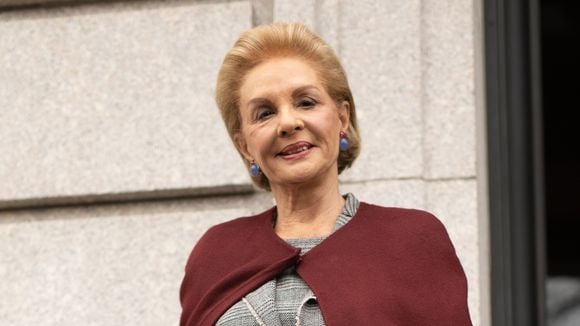Carolina Herrera, hoje aos 87 anos: 'Não gosto de comida sofisticada, então como muitos pratos simples de peixe e vegetais'