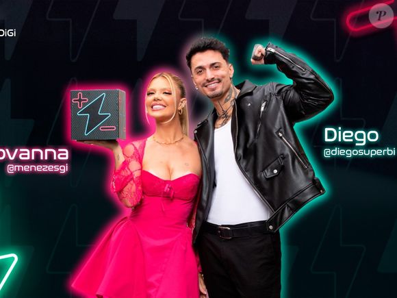 Giovanna e Diego: Famosos por sua participação no De Férias com o Ex: Caribe, Giovanna e Diego estão prontos para mais uma disputa