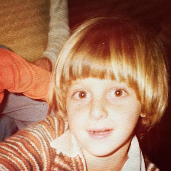 Luciano Huck era uma criança sapeca desde a infância.