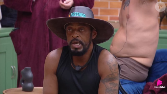 Thaíde se irritou com Serginho após deboche sobre desistência de Gabriel em 'A Fazenda 18'