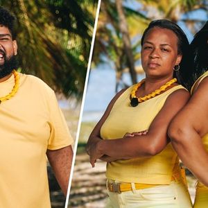 Família Chagas: Douglas Chagas, Thainá Wenceslau e Rozanda Chagas chegam à ilha trazendo um histórico de tensões após a gravidez inesperada que mudou os rumos da família