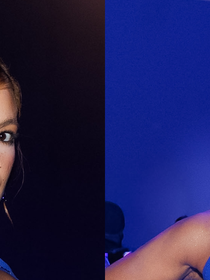 Ex-’BBBs’ apostam no azul vibrante com recortes, textura e mais tendências em festa temática. Fotos!