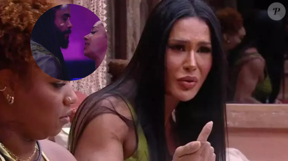 'Escroto, filho da put*': no 'BBB 25', Gracyanne chama Diogo de 'um cara bosta' após voto em Aline