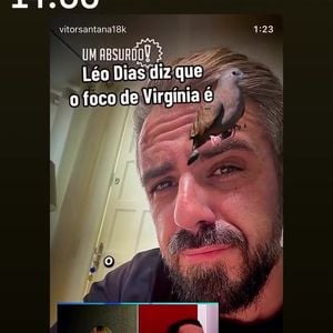 Virgínia Fonseca se pronunciou após Leo Dias dizer que o 'foco' da influenciadora era 'macho' e 'r*la'