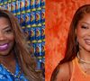 Antes e depois de Ludmilla: no início da carreira, a artista era bem diferente, mas também escolheu sua melhor versão com procedimentos estéticos