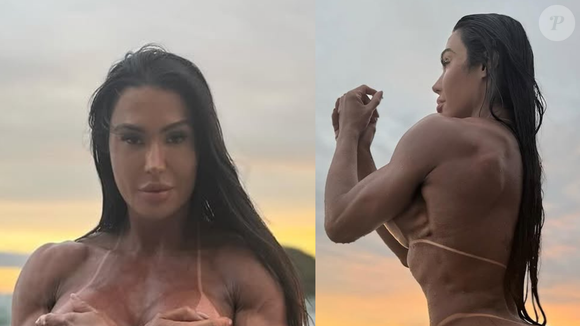 Gracyanne Barbosa vai a praia de nudismo no RJ e posta foto completamente nua na web: 'Liberdade'