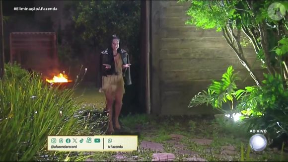 Rayane Figliuzzi voltou com muita energia para a sede de A Fazenda 17: 'A musa voltou'
