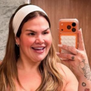 Após eliminar 78 quilos e atingir 122 kg, Thais Carla falou abertamente sobre as mudanças percebidas após o emagrecimento.