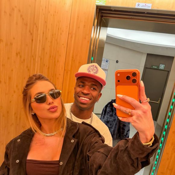 Virginia já voltou da Espanha após viagem para visitar o namorado, Vini Jr.