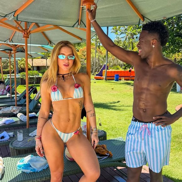 Vini Jr. e Virgínia Fonseca: suposta mudança também pode impactar a rotina da namorada do craque