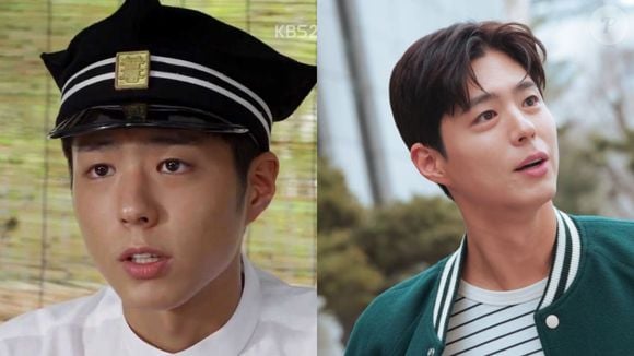 Antes e depois dos atores de doramas: Park Bo-gum quando mais jovem em 2012 e atualmente com 31 anos