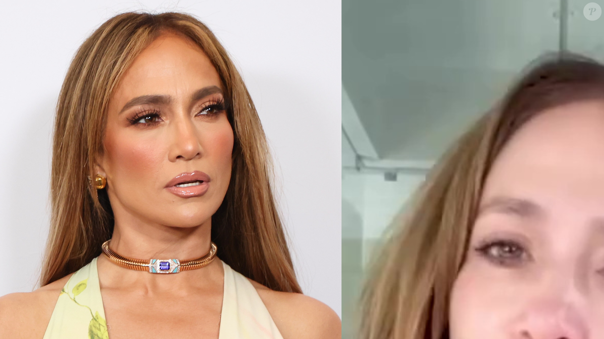 Foto: Aos 56 anos, Jennifer Lopez surge irreconhecível sem maquiagem e ...