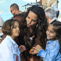 Festa das gêmeas de Ivete Sangalo une dois temas completamente diferentes, um para cada aniversariante. Veja imagens!