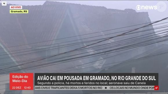 Avião caiu em Gramado atingindo casa, prédio, loja e pousada. Cerca de 15 pessoas ficaram feridas na tragédia na Avenida das Hortênsias