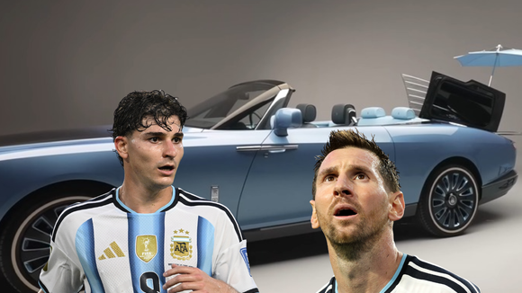 Nem Messi, nem Álvarez: jogador argentino ostenta um dos carros mais caros do mundo, avaliado em até R$ 147 milhões e com apenas 3 unidades