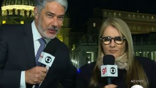'Desconfortável demais': Ilze Scamparini abandona o telhado, divide tela com William Bonner e web nota 'climão' entre os jornalistas