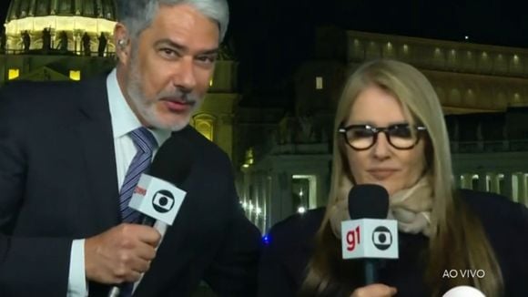 'Desconfortável demais': Ilze Scamparini abandona o telhado, divide tela com William Bonner e web nota 'climão' entre os jornalistas