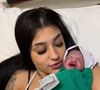 Maysha é filha de Bia Miranda e Gato Preto