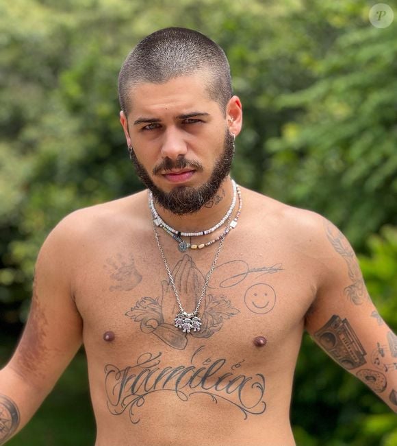 Pouco tempo depois, Zé Felipe voltou a raspar o cabelo