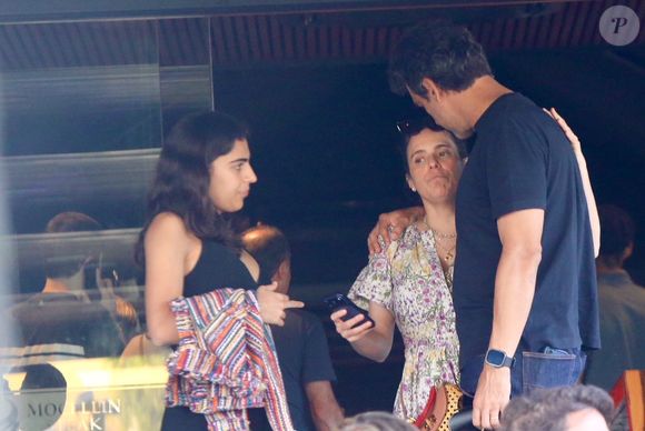 Tadeu Schmidt almoçou em família neste domingo, 19 de abril de 2026