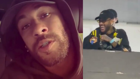 'Podem me xingar à vontade. Sei que vocês me amam': Neymar compra briga com torcida do Atlético-MG em jogo do Santos e reage ao 'hate'