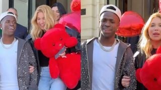 'Para de gritar': discreto, Vini Jr. tem reação inusitada em 1ª aparição pública após pedido de namoro a Virgínia Fonseca