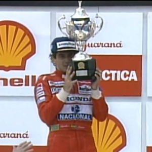 Vitória emblemática de Ayrton Senna no GP do Brasil de 1991 foi relembrada por Ana Maria Braga em tributo na Globo