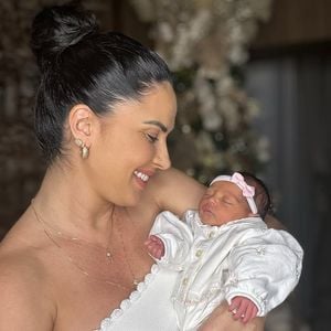 Graciele Lacerda revelou já ter emagrecido 10 kg desde o nascimento de Clara