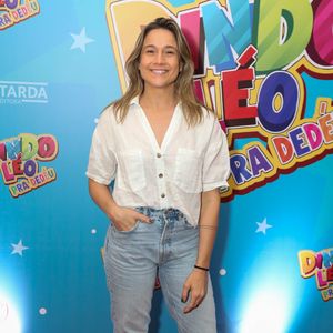 Fernanda Gentil também foi ao lançamento de série animada em cinema do Rio em 27 de setembro de 2025