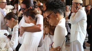 O adeus da Família Gil à Preta: + de 20 fotos da despedida do filho, irmãos, sobrinhos e mais parentes da cantora