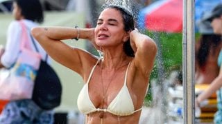 Luciana Gimenez, aos 56 anos, sobre envelhecimento: 'Faço exercícios a minha vida inteira e nunca fui de beber muito. Cada vez mais prezo pela minha saúde, a gente tem que começar a respeitar o próprio corpo'