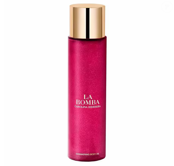 La Bomba (Carolina Herrera) 150ml | R$ 469,90 - fugindo um pouco da categoria de body splash, mas ainda dentro da proposta de perfumação leve pós-banho, o Body Oil Shimmering La Bomba, da Carolina Herrera, aparece como opção de luxo