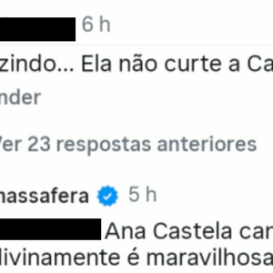 Grazi Massafera negou que o comentário tivesse a ver com Ana Castela: ‘Canta divinamente, é maravilhosa’
