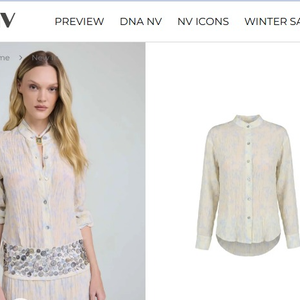 O conjunto Capri, da NV, usado por Virgínia Fonseca é composto por camisa de R$ 1.848 e saia de R$ 4.498