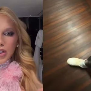 Vini Jr. carrega saltos de Virgínia em novo story do Instagram