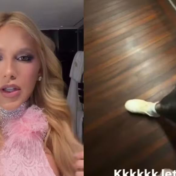 Vini Jr. carrega saltos de Virgínia em novo story do Instagram