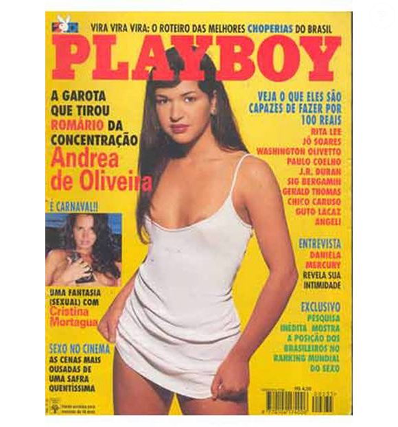 Andréa de Oliveira concedeu uma entrevista a uma revista espanhola, onde teria supostamente afirmado que Romário era ‘melhor de cama’ que Alexandre Frota