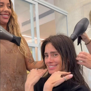'Menos pior do que eu pensava': a reação de Carolina Dieckmann ao novo corte de cabelo divertiu os fãs nas redes sociais