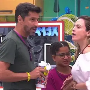 ‘BBB 26’: Ana Paula Renault viveu com Alberto Cowboy seu conflito mais sério. Ela se revoltou após seu pai ser citado durante uma briga