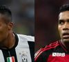 Alex Sandro, representante do Flamengo, mudou bastante - mas ainda tem a mesma carinha do início da carreira