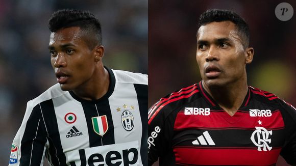 Alex Sandro, representante do Flamengo, mudou bastante - mas ainda tem a mesma carinha do início da carreira