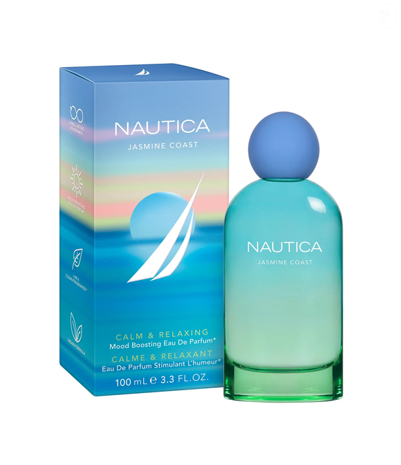 Lançado em 2025, o perfume Nautica, da Jasmine Coast, tem uma proposta compartilhável, ou seja, pode ser usado por homens e mulheres.