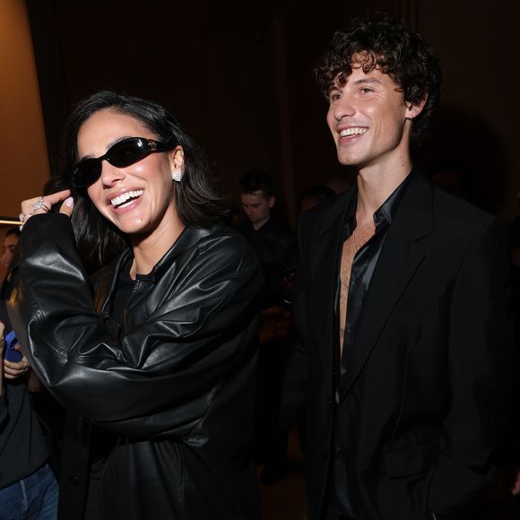 Shawn Mendes e Bruna Marquezine estiveram presentes na Semana de Moda de Milão, na Itália
