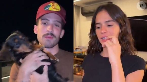 Daniel também estava sábado com Bruna Marquezine e João Guilherme em um encontro com fondue e vinho entre amigos