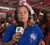 Lilia Teles está na quadra da Viradouro, eleita Melhor Escola pelo prêmio Estandarte de Ouro, cobrindo expectativa da apuração do carnaval 2026 do Rio