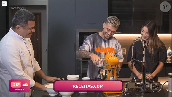 Bolo gelado com doce de leite foi ideia de Arrascaeta, do Flamengo